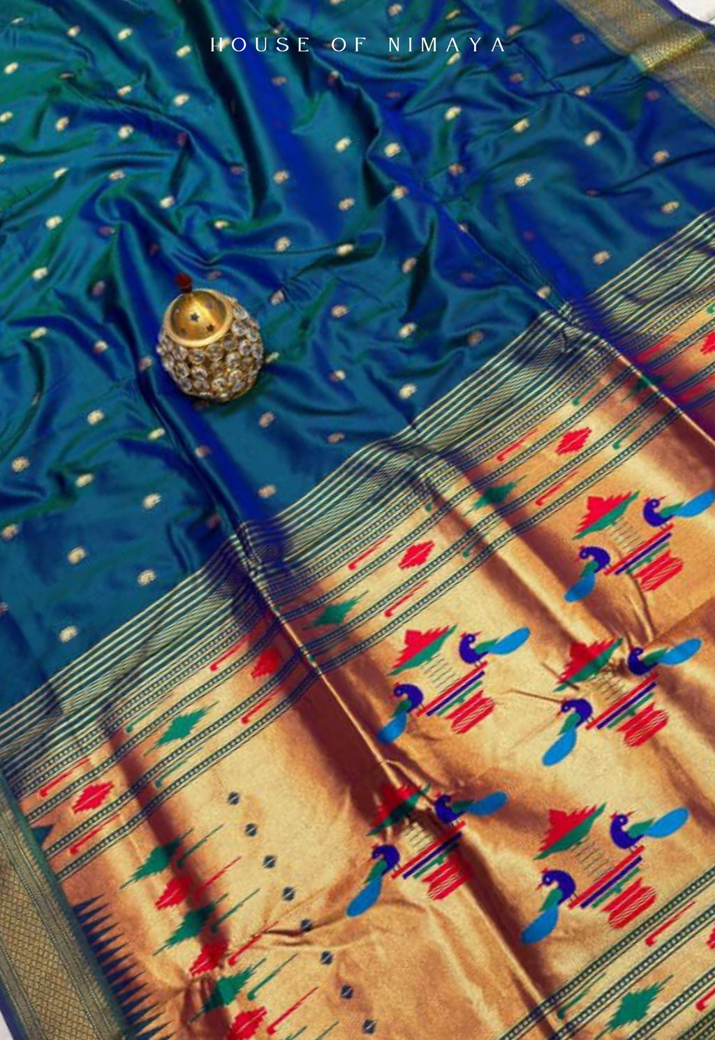Festive Yeola Paithani Saree