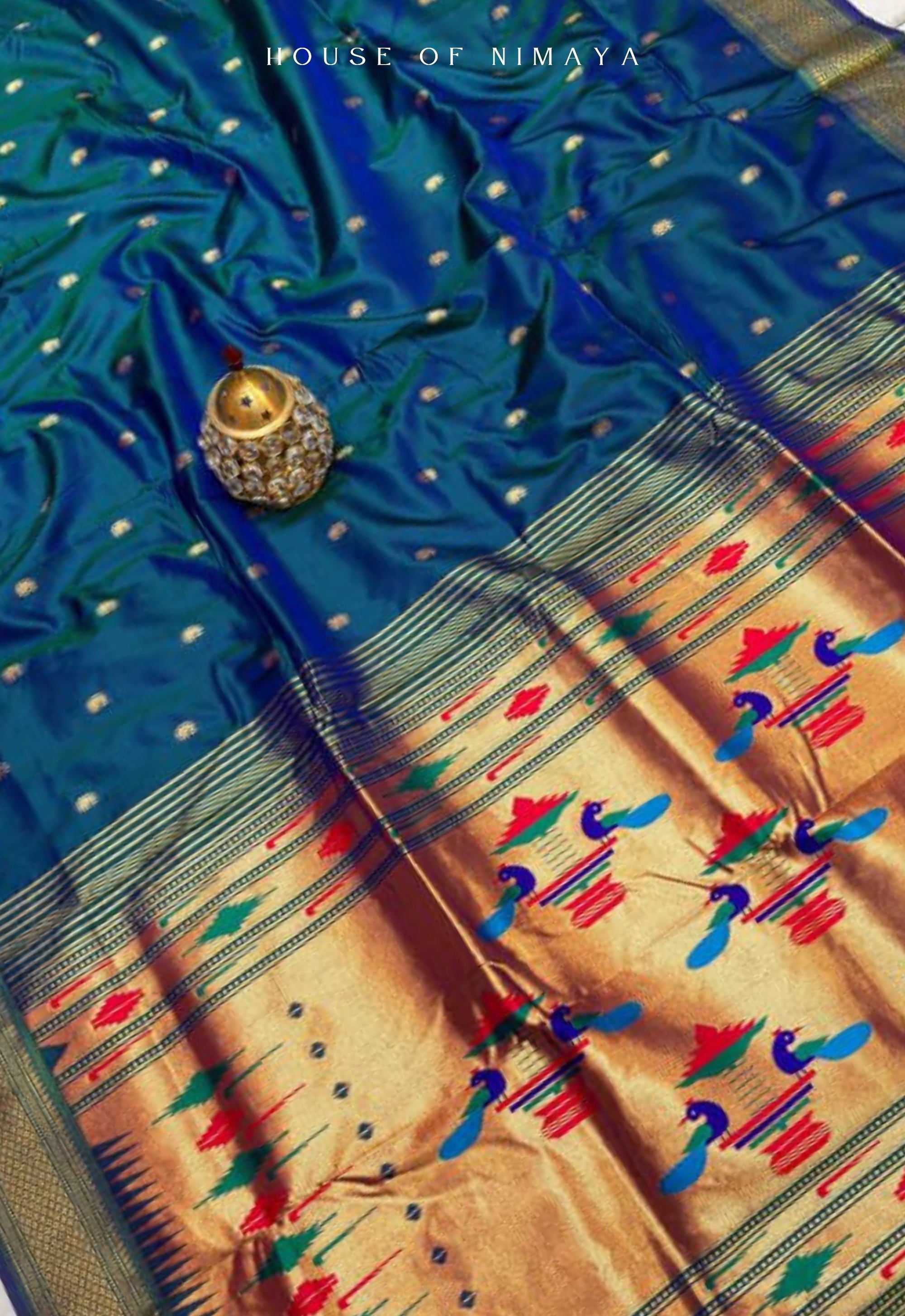 Festive Yeola Paithani Saree