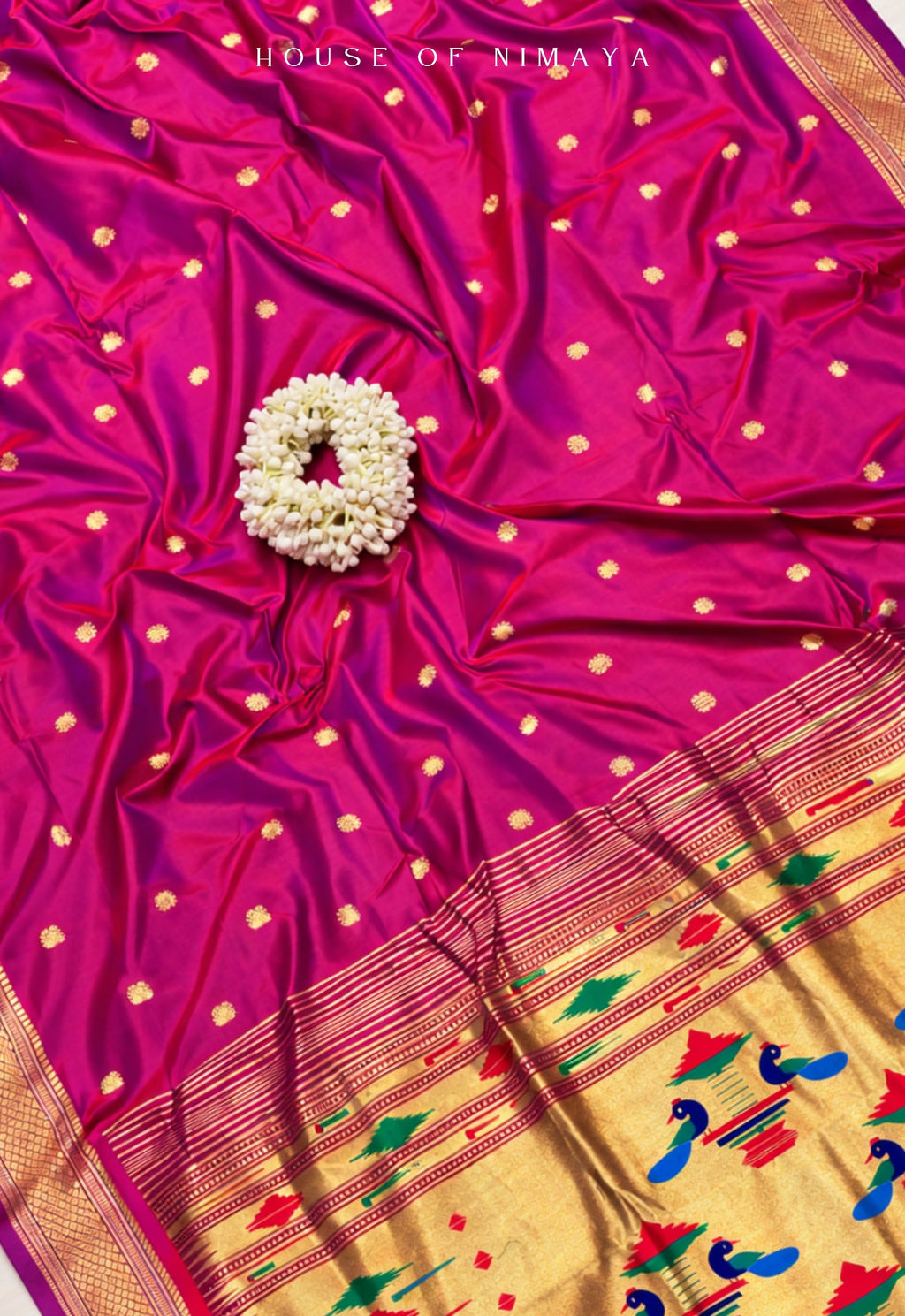 Festive Yeola Paithani Saree