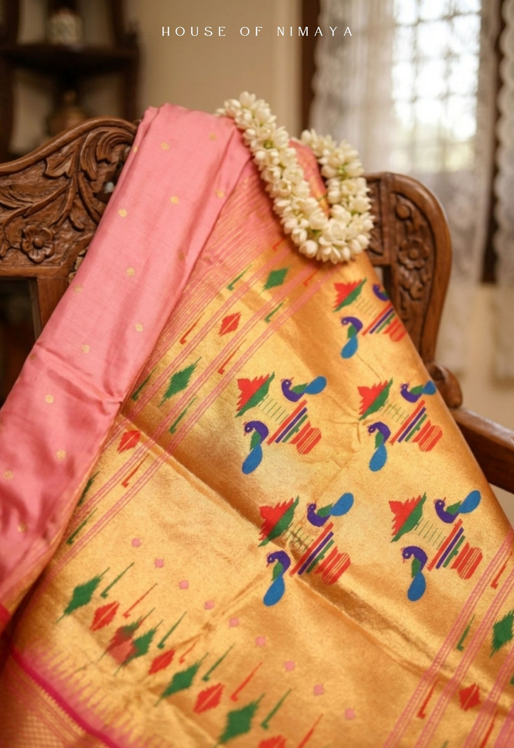 Festive Yeola Paithani Saree