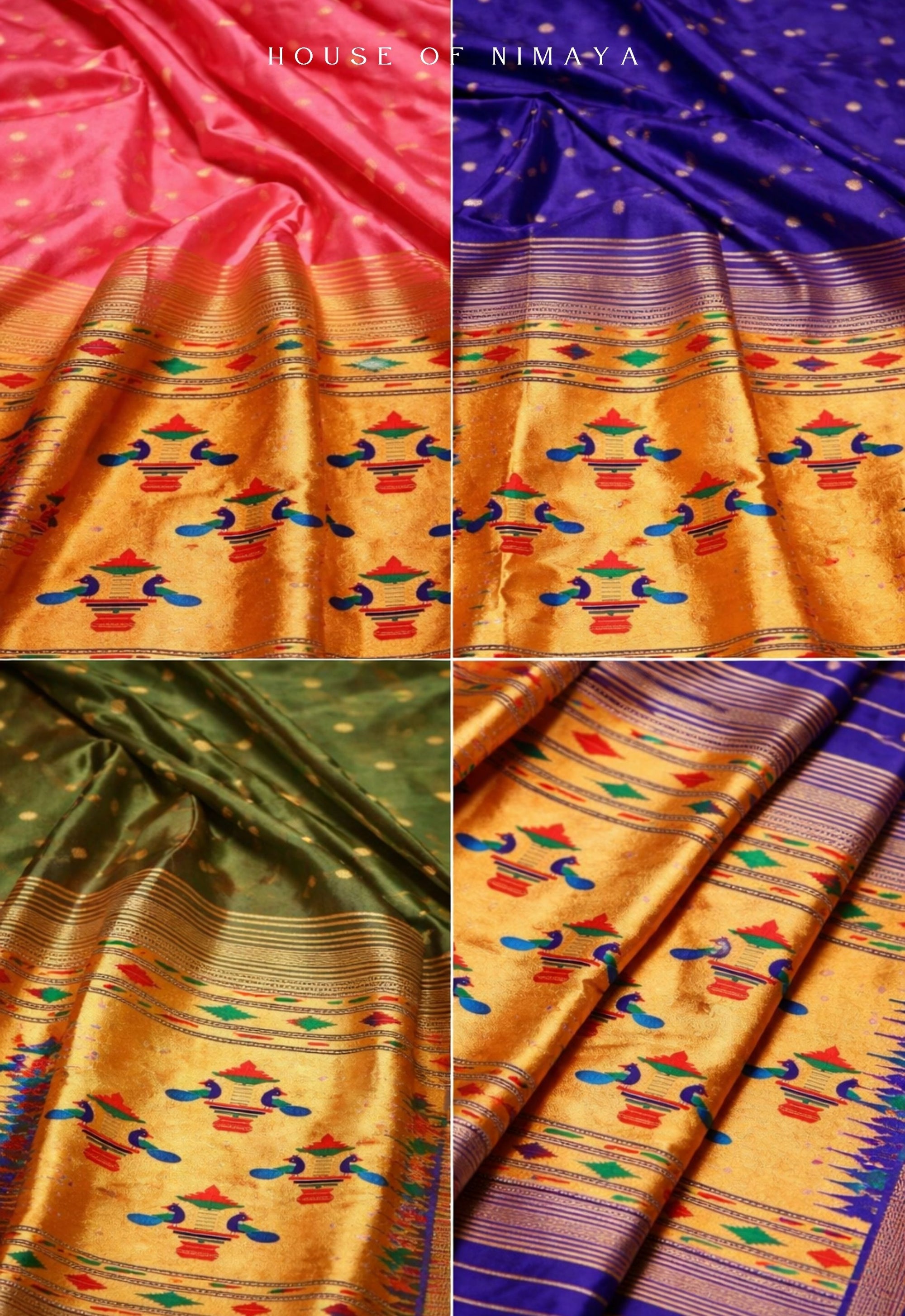 Festive Yeola Paithani Saree