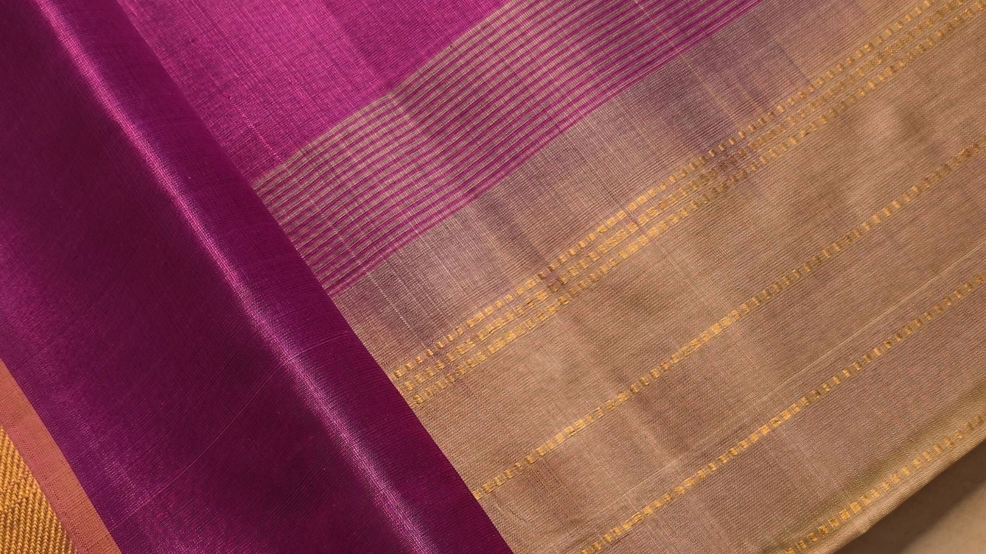 Onion Pink South Silk Cotton Saree
