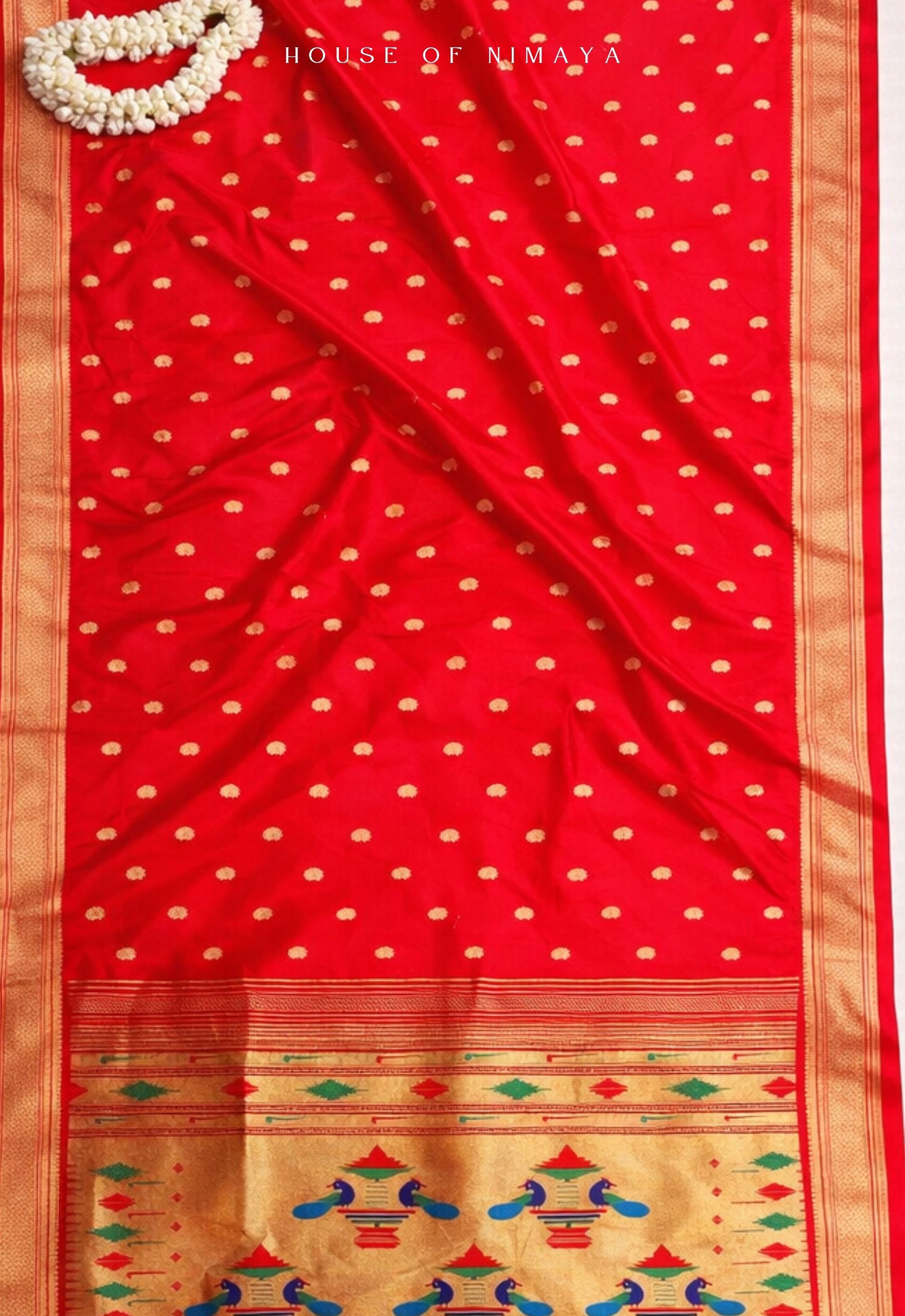 Festive Yeola Paithani Saree