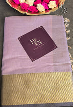 Muted Elegance Pure Maheshwari Silk Cotton Saree