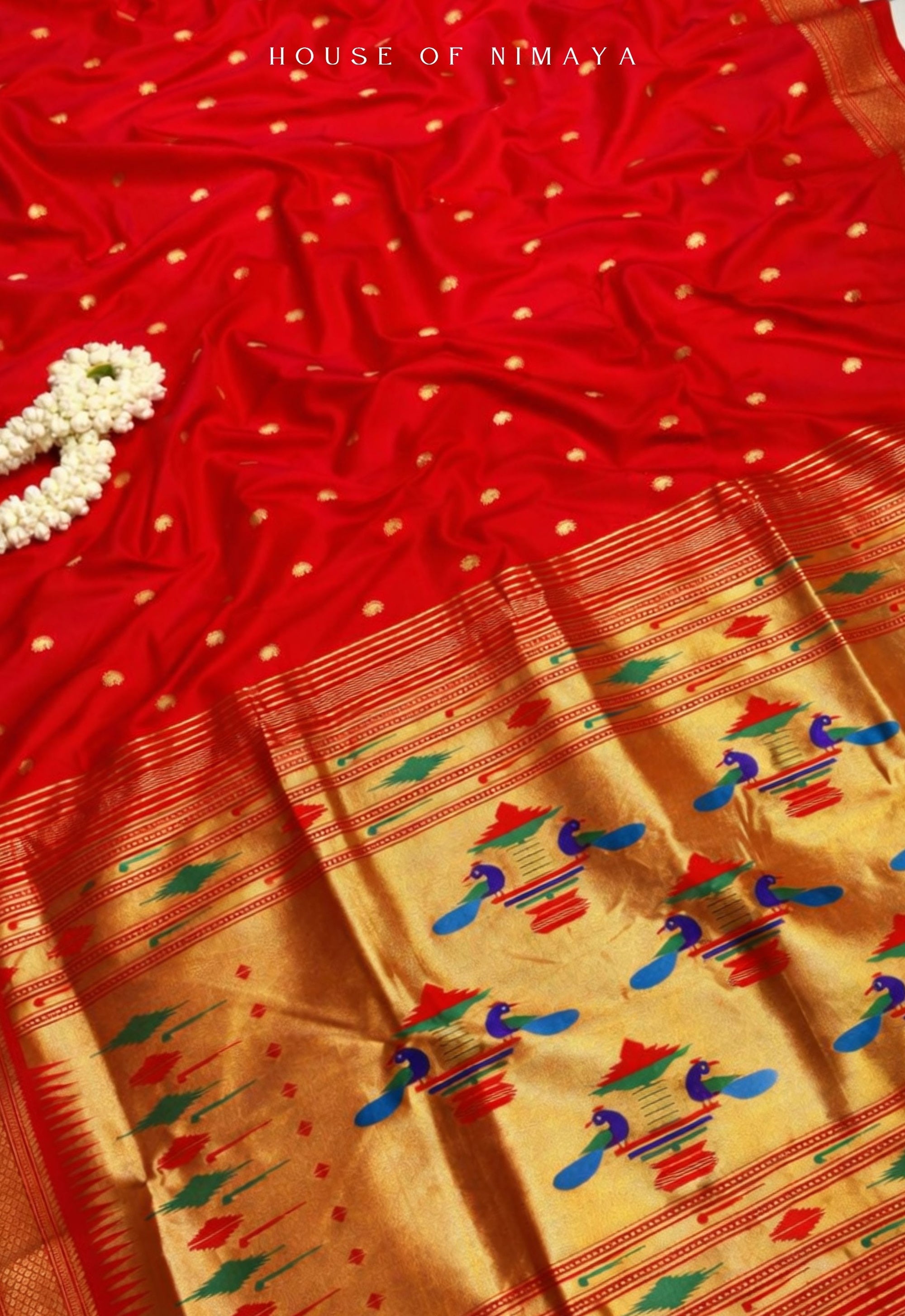 Festive Yeola Paithani Saree