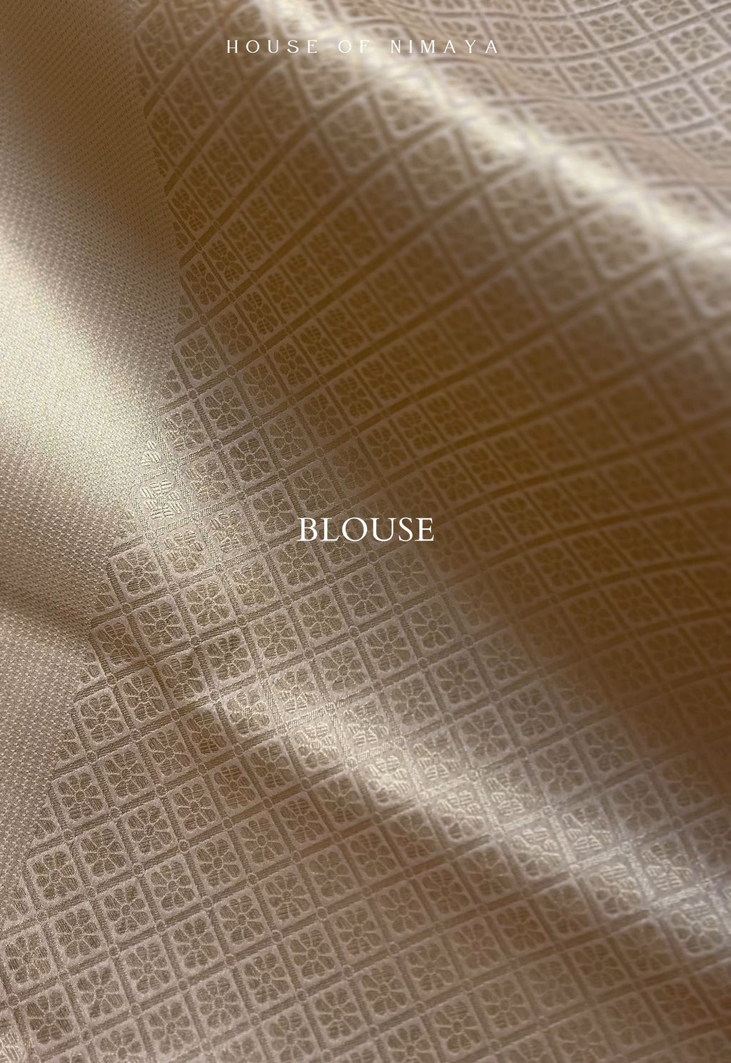 Ivory Banarasi Katan Silk Brocade