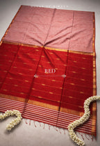 Maheshwari Checks Handloom Silk Cotton Saree