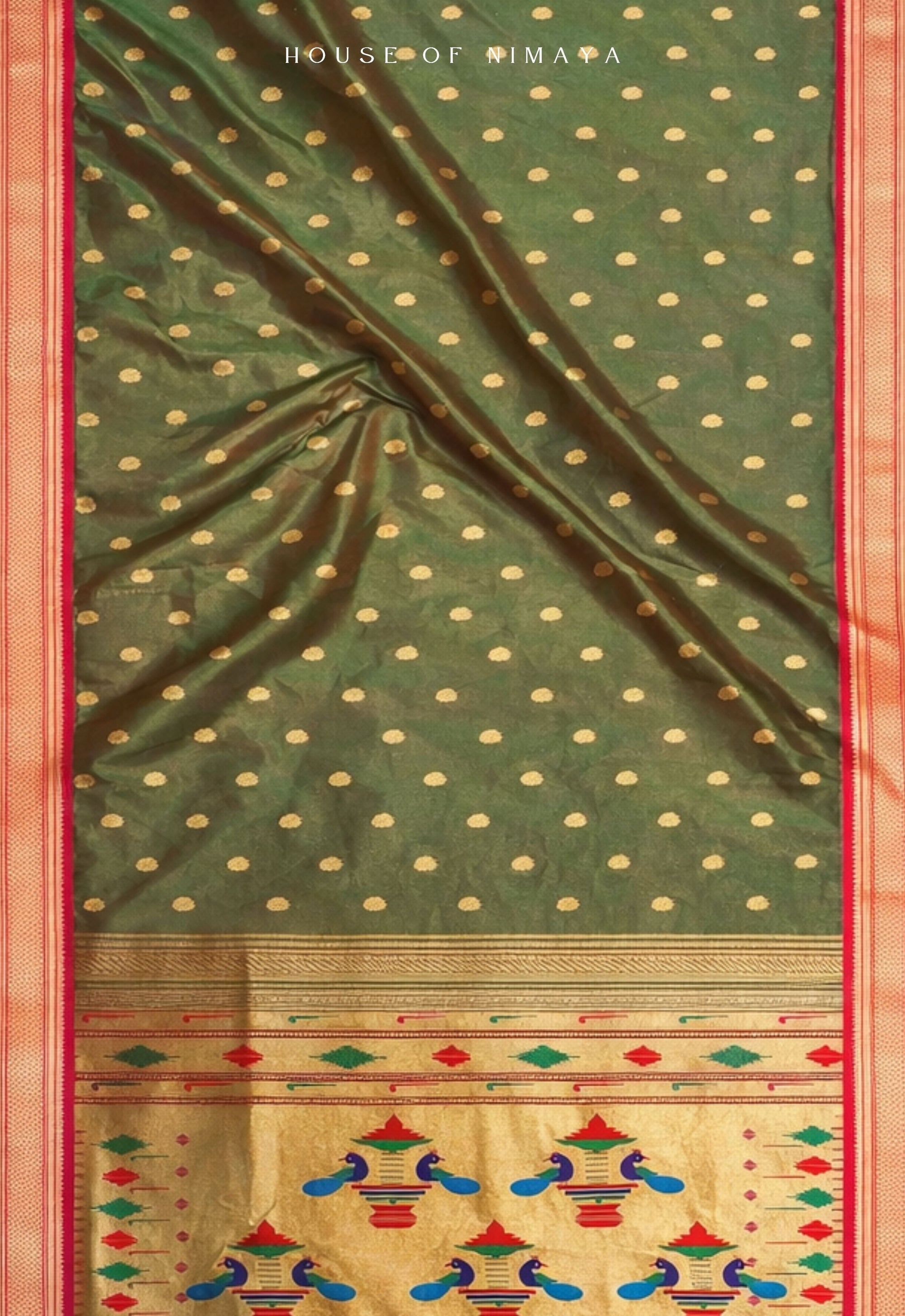 Festive Yeola Paithani Saree