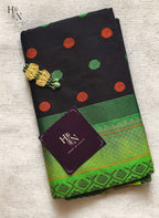Polka Dots South Cotton Silk Saree